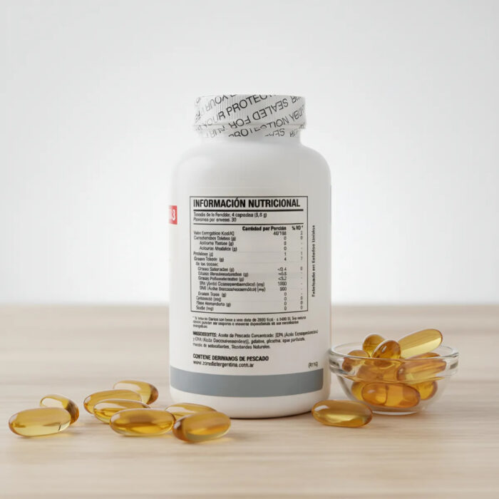 Ultra Rx Omega OMEGA 3 RX – Cápsulas – Zone Diet Argentina